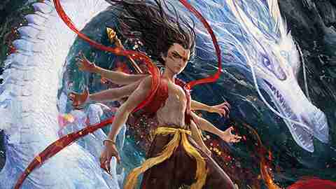 电影《哪吒之魔童闹海》发“剔骨削肉”海报 被撕裂也要带着“痛”成长